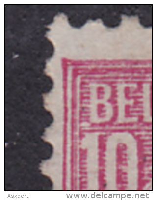 N° 46 - Wit Pun "B" - Point Blanc Devant Le "B" De Belgique -Tongres - 2 Scans - Non Classés