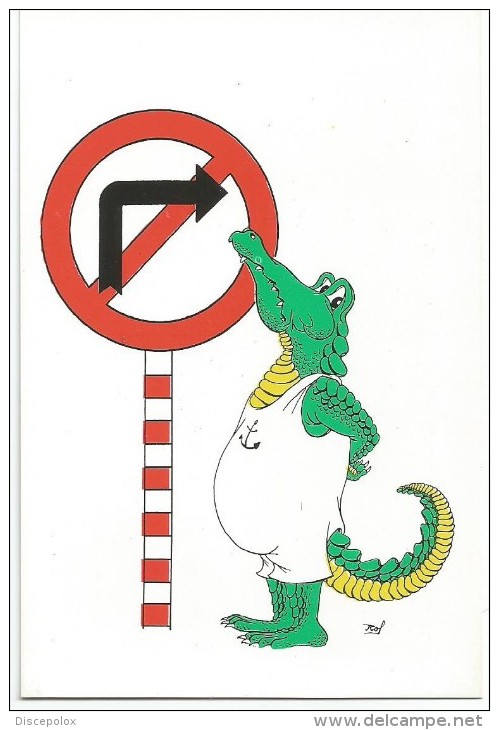 K2221 Esperanto - Krokodili Coccodrillo Crocoile - Illustrazione Illustration / Non Viaggiata - Esperanto