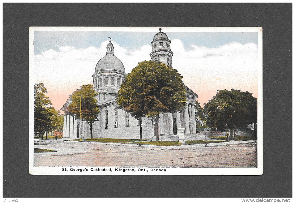 KINGSTON - ONTARIO - ST GEORGE'S CATHEDRAL - BY THE VALENTINE & SONS - Kingston