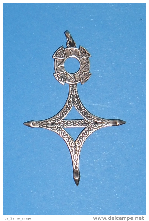 Croix Du Sud Pendentif Touareg Argent - Ethniques