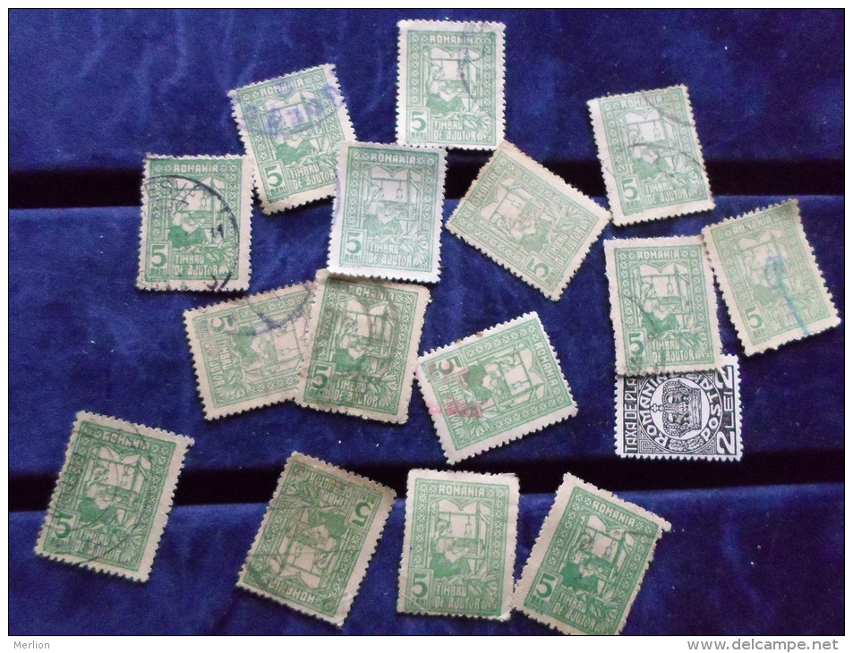 ROMANIA  - Old Romanian Used Stamps   - Timbru De Ajutor    PR118.19 - Autres & Non Classés