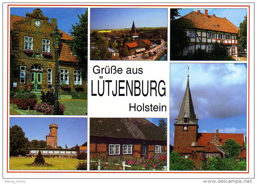 Lütjenburg - Mehrbildkarte 3 - Luetjenburg