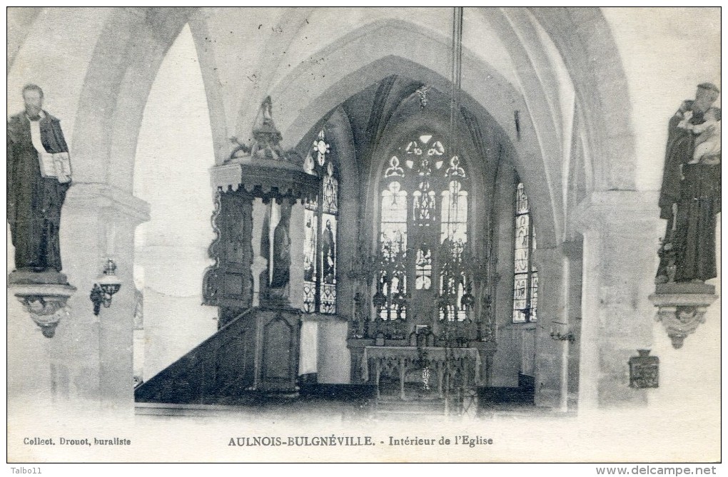 Aulnois Bulgnéville - Intérieur De L´église - Bulgneville