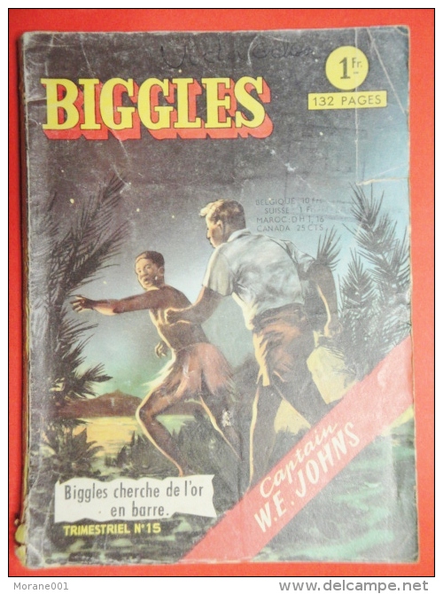 Biggles  N° 15 Artima Petit Format Captain Johns Bon Etat - Biggles