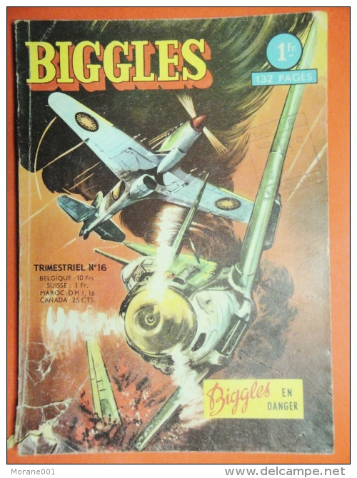 Biggles  N° 16 Artima Petit Format Captain Johns Bon Etat - Biggles