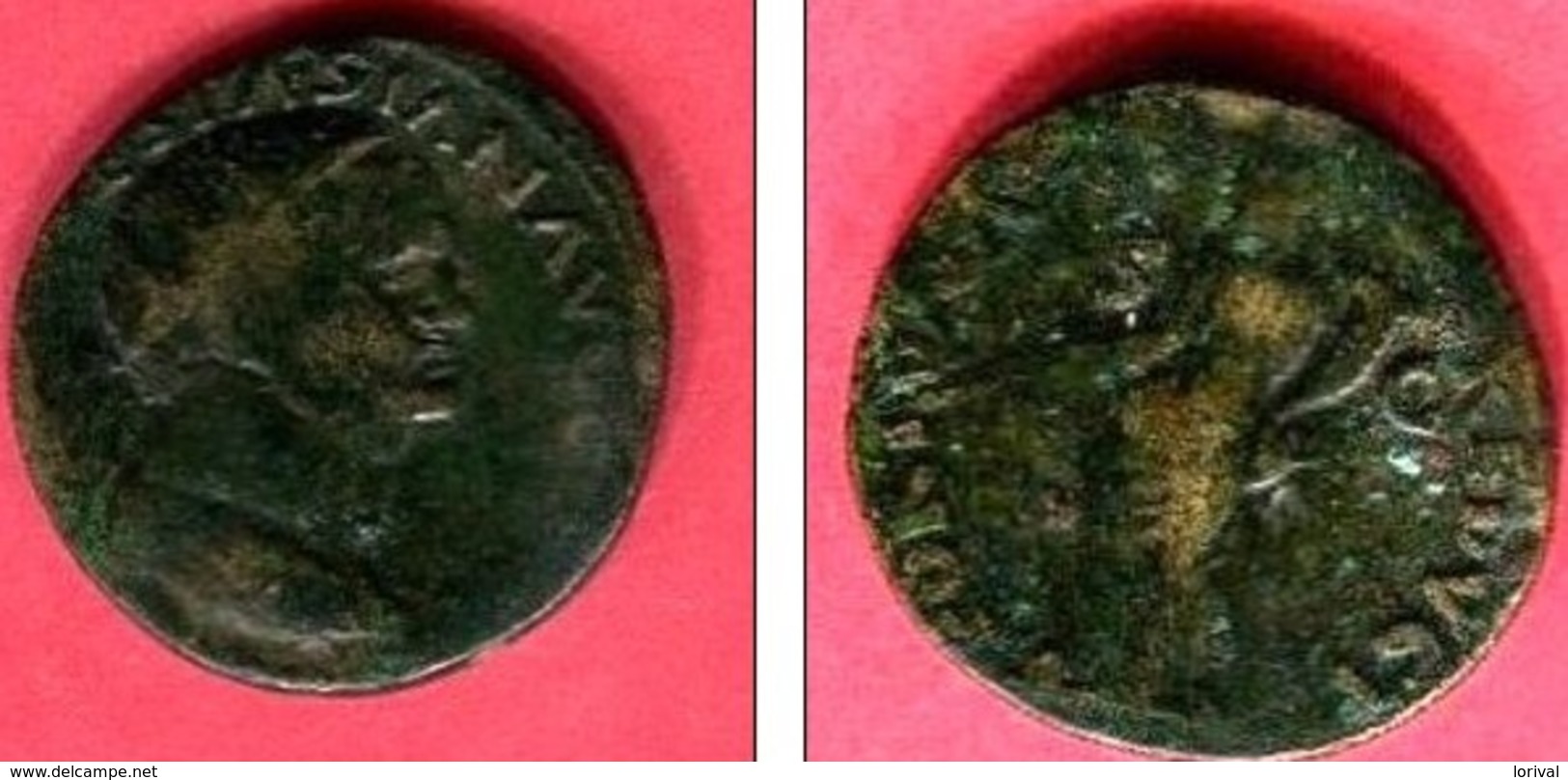 VESPASIEN  LA FORTUNE    AS     ( C396)  TB 65 - The Flavians (69 AD To 96 AD)