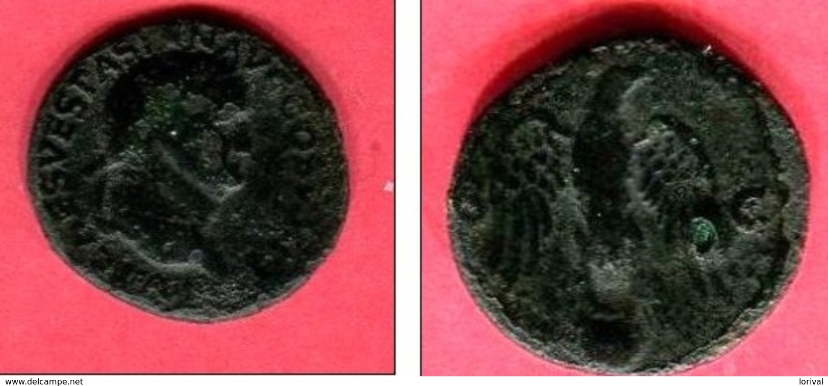 VESPASIEN  AIGLE     AS     ( C481)  TB 50 - The Flavians (69 AD Tot 96 AD)