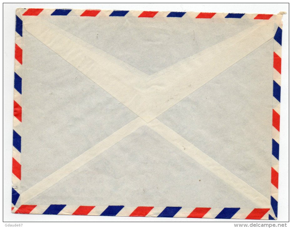 1950 - ENVELOPPE De PAPEETE (OCEANIE / TAHITI) Pour BESANCON - Storia Postale