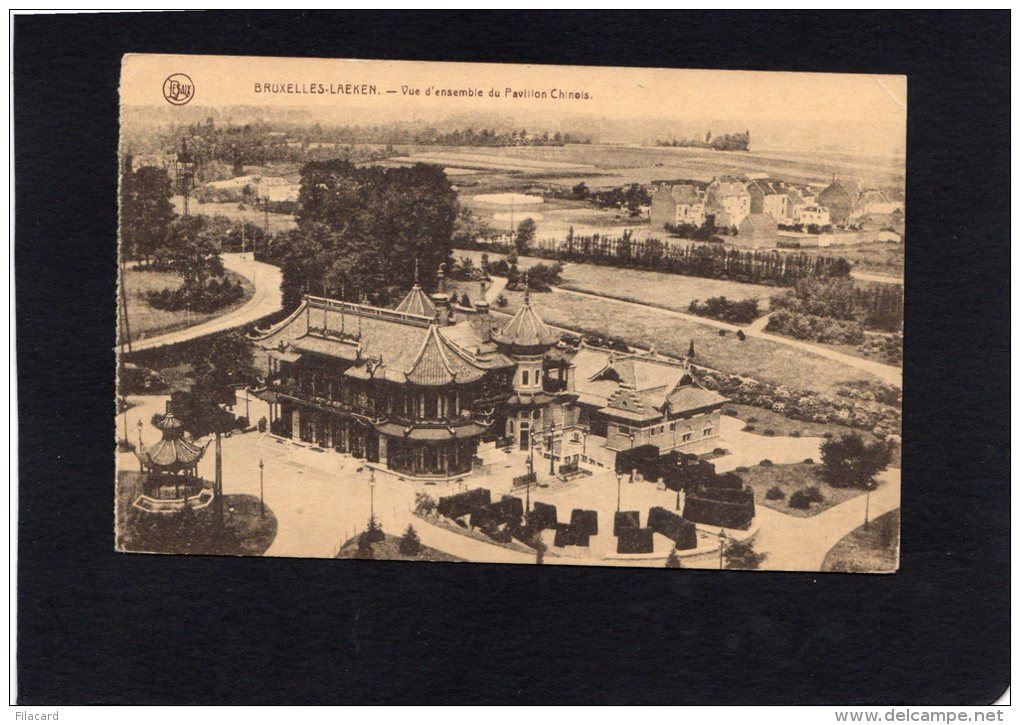 50503  Belgio,   Bruxelles-Laeken,  Vue D"ensemble Du  Pavillon Chinois, NV - Musei