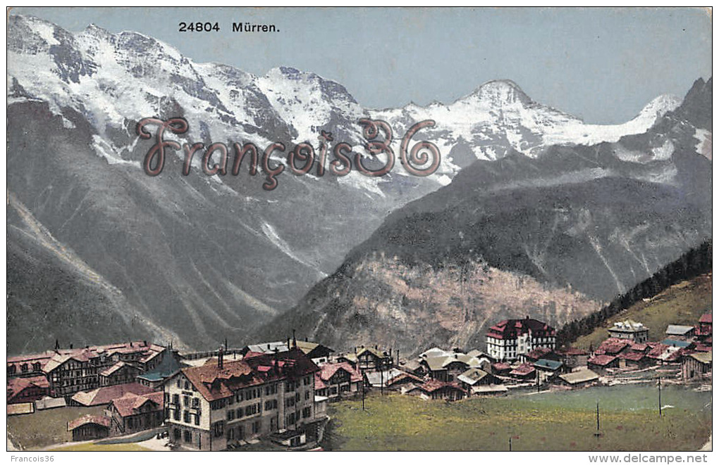 (Suisse) - Switzerland - Berne - Bern - Mürren - 2 SCANS - Berne