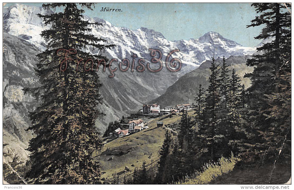 (Suisse) - Switzerland - Berne - Bern - Mürren - 2 SCANS - Bern