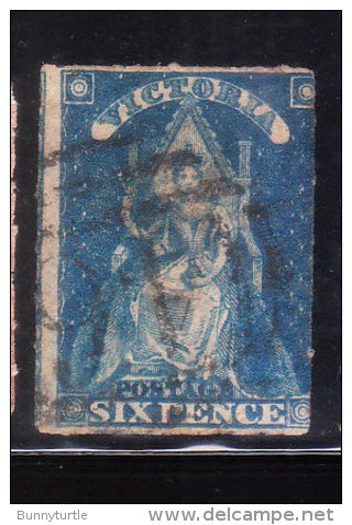 Victoria 1858 Queen Victoria 6p Used - Oblitérés