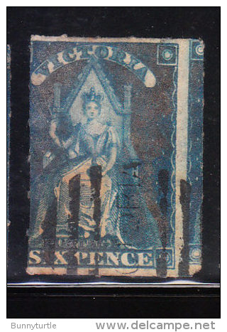 Victoria 1858 Queen Victoria 6p Used - Gebruikt