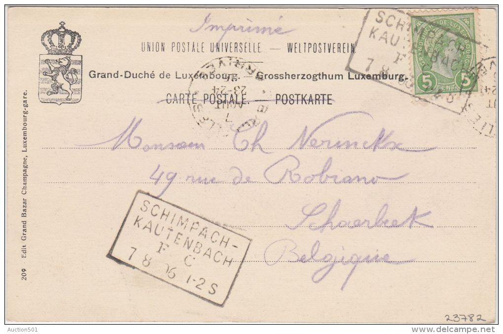 23782g WILTZ - Vue Prise Du Bourenwê - Ville - 1906 - Wiltz
