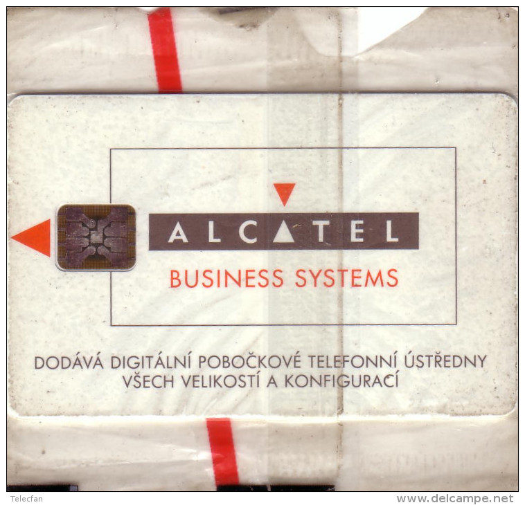 TCHECOSLOVAQUIE 100U ALCATEL BUSINESS SYSTEMS NSB MINT IN BLISTER RARE - Tchécoslovaquie