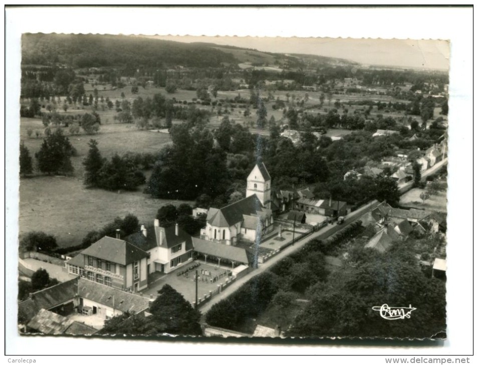 CP - BOUVAINCOURT SUR BRESLE (80) VUE AERIENNE - Autres & Non Classés