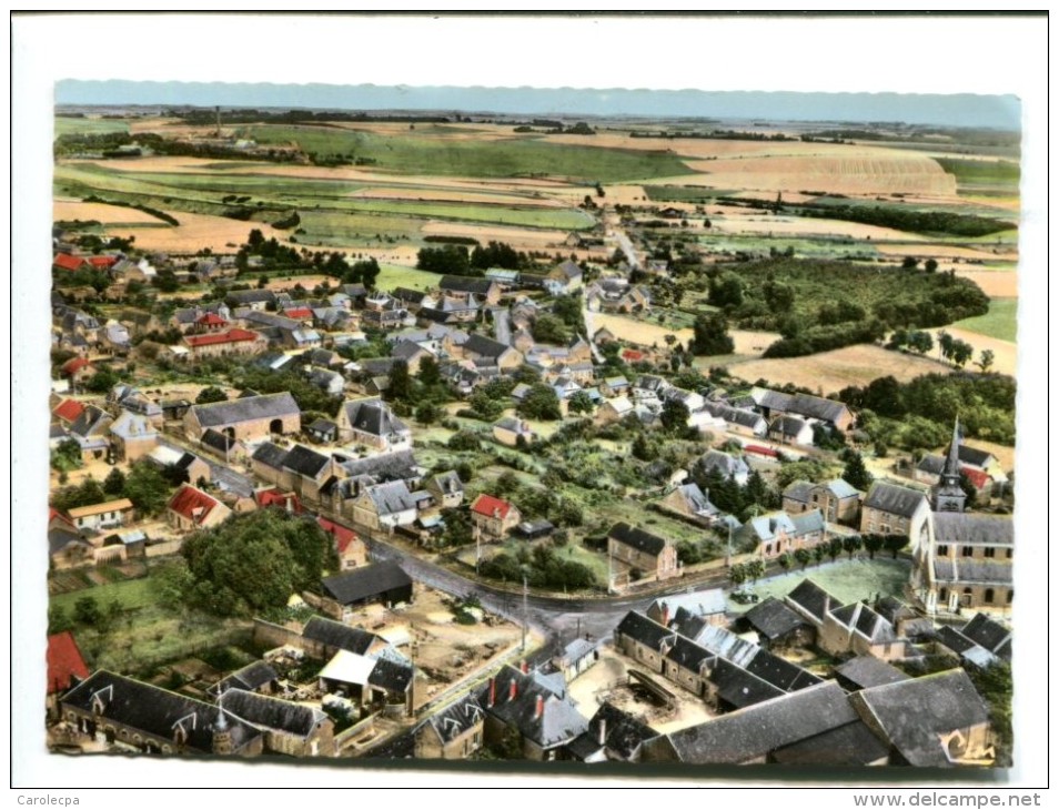 CP - VILLERS FAUCON (80) Vue Aerienne - Autres & Non Classés