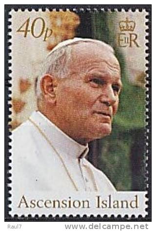ASCENSION  // Hommage à J.Paul II  // NEUFS - MNH - Ascension (Ile De L')