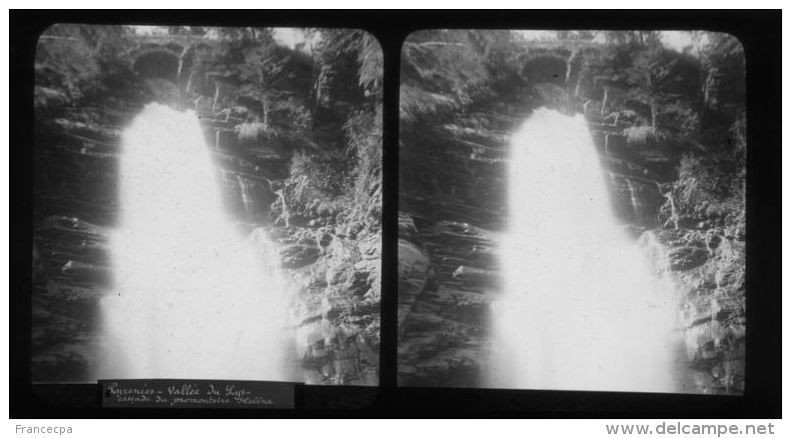 39 - HAUTE GARONNE - Environs De Luchon - Cascade Du Promontoire Hélène 1 - Plaques De Verre