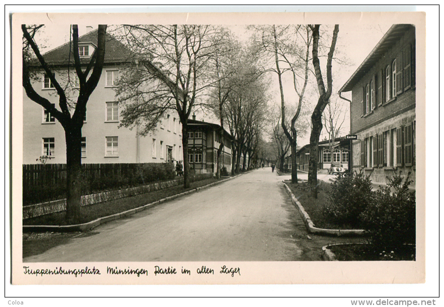 Truppenübungplatz Münsingen Müensingen Partie Im Lager - Münsingen