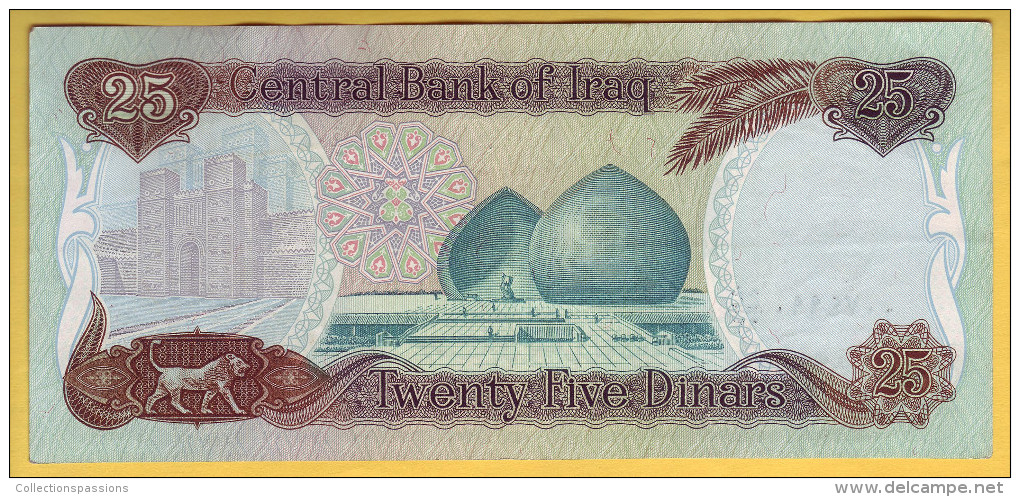 IRAK - Billet De 25 Dinars. 1986. Pick: 73. SUP+ - Irak