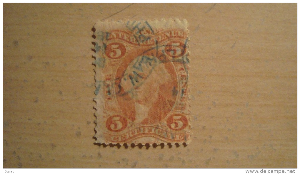 U.S.  1863  Scott #R24  Used - Steuermarken