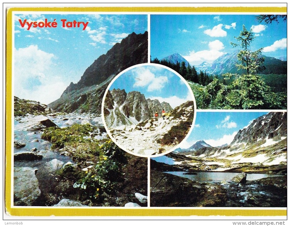 Slovakia, Vysoke Tatry, The High Tatras, Used Postcard [14587] - Slovakia