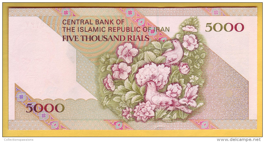 IRAN - Billet De 5000 Rials. 1993. Pick: 145a. NEUF - Irán