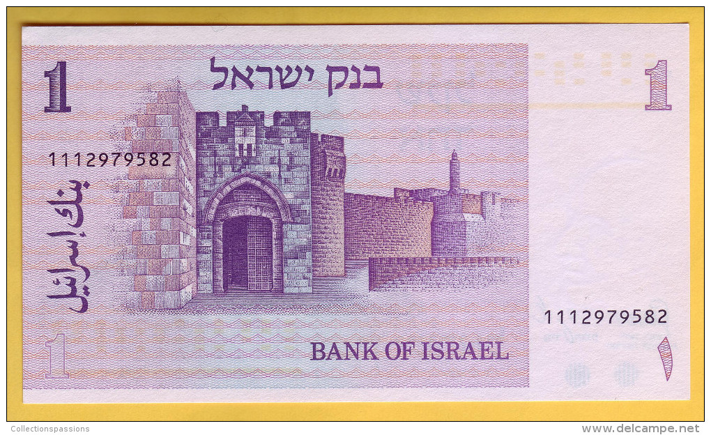 ISRAEL - Billet De 1 Sheqel. 1978. Pick: 43. NEUF - Israel