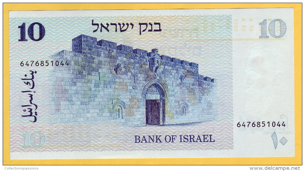 ISRAEL - Billet De 10 Sheqalim. 1978. Pick: 45. NEUF - Israel