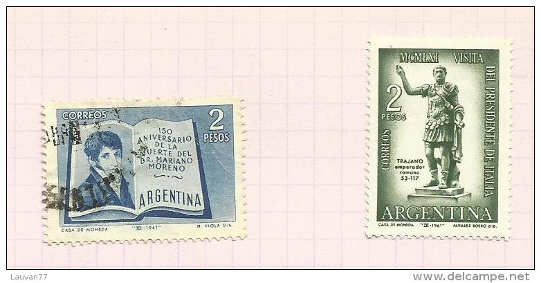 Argentine N°637 à 655 Côte 4.50 Euros - Oblitérés