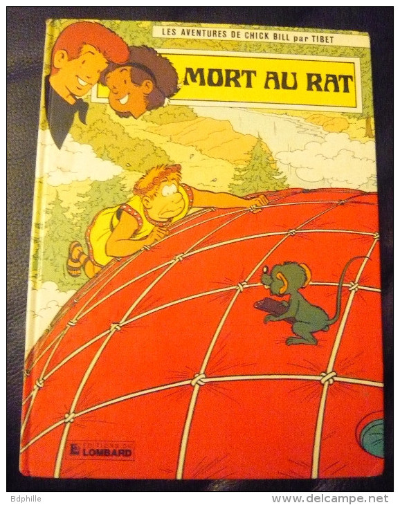 Chick Bill Mort Au Rat  EO  1983 - Chick Bill