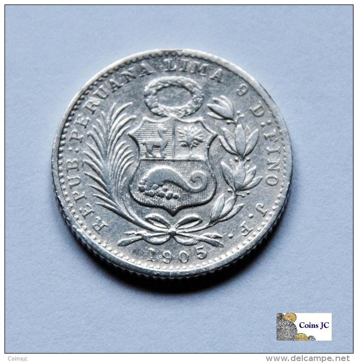 Perú - 1 Dinero - 1905 - Pérou