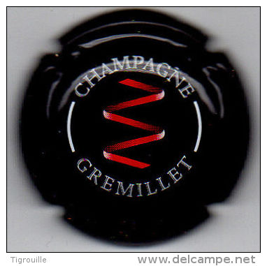 C0725 - GREMILLET J.M. - 4 - Noir Et Rouge - Other & Unclassified