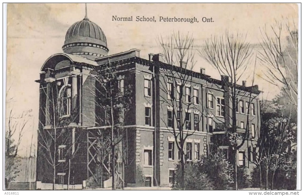 Cpa RARE Normal School Peterborough - Peterborough