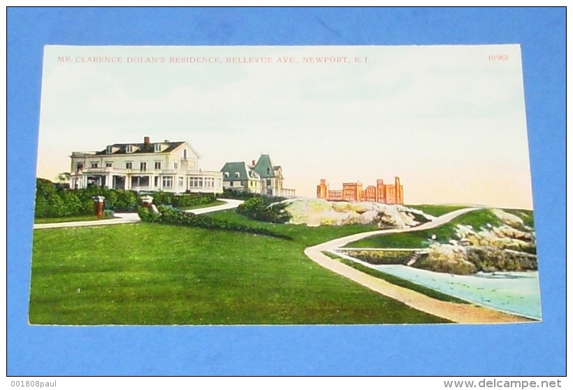 Mr Clarence Dolan's Residence, Bellevue Ave. , Newport - Newport
