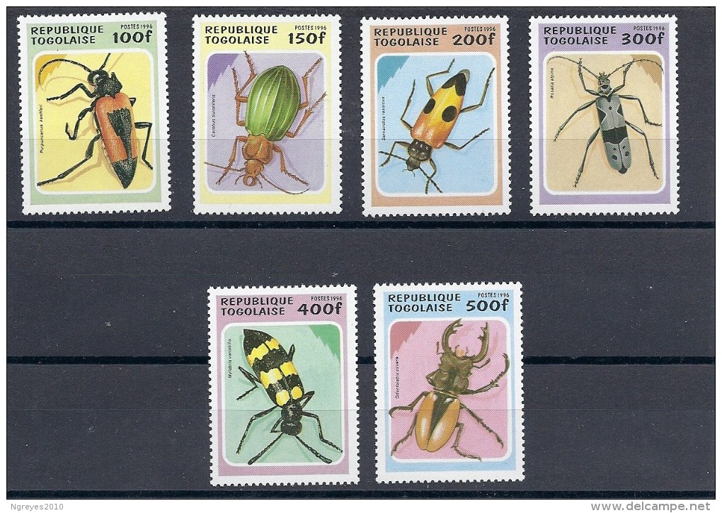 140017216  TOGO  YVERT   Nº  1445/50  **/MNH - Togo (1960-...)