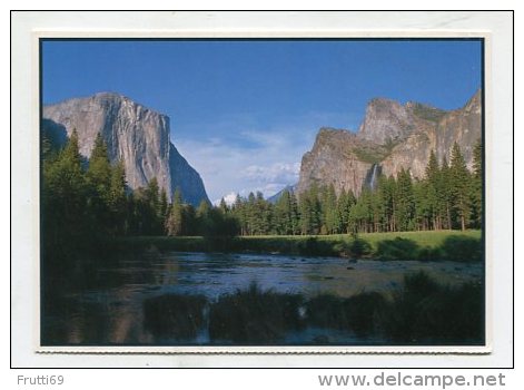 USA - AK 212912 El Capitain-Bridal Veil Falls And The Merced River In Yosemite National Park - Yosemite