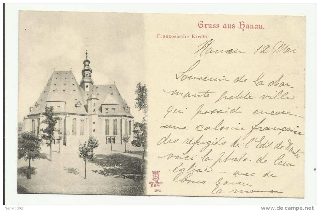 Gruss Aus HANAU - Franzosische Kirche - Hanau