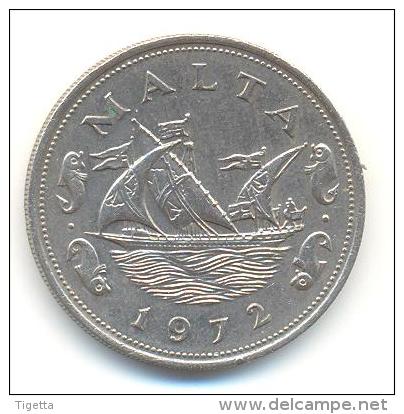 MALTA 10 CENT 1972 - Malta