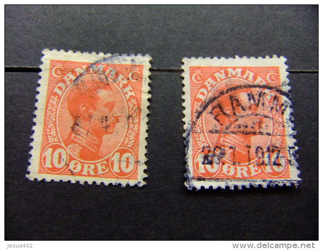 DINAMARCA - DANEMARK - 1913 - 19 - Yvert &amp; Tellier N&ordm; 74 &ordm; FU - Used Stamps