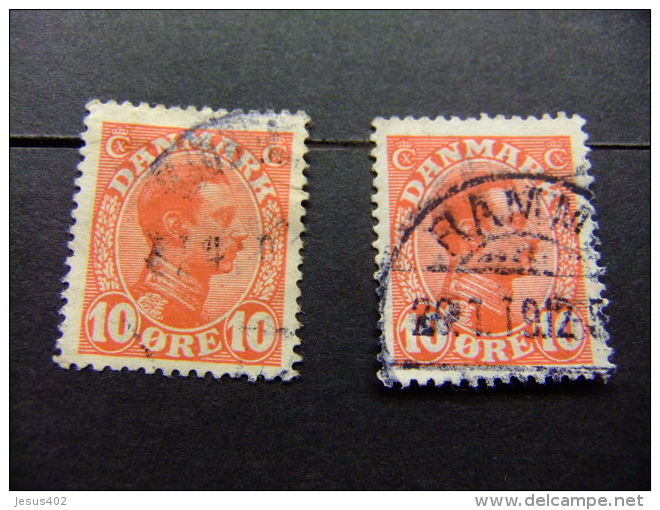 DINAMARCA - DANEMARK - 1913 - 19 - Yvert &amp; Tellier N&ordm; 74 &ordm; FU - Gebraucht