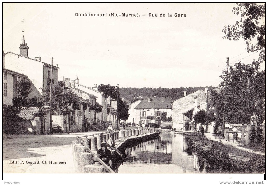 DOULAINCOURT (Haute Marne) - Rue De La Gare - Doulaincourt