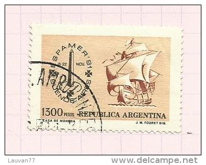 Argentine N°1265, 1270 à 1272, 1278 à 1280 Côte 2.10 Euros - Gebraucht