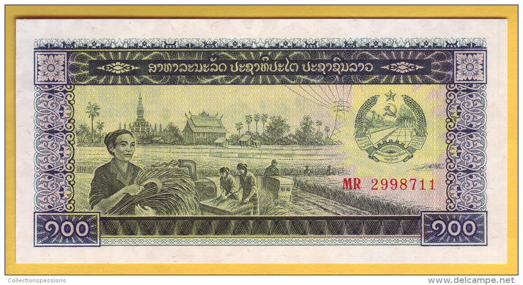 LAOS - Billet De 100 Kip. 1979. Pick: 30a. NEUF - Laos