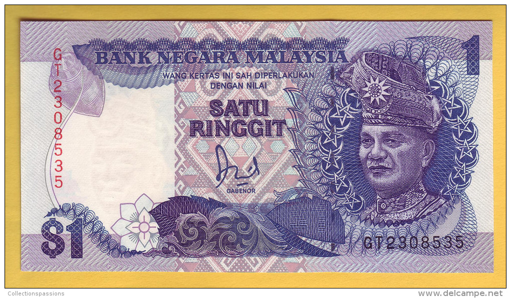 MALAISIE - Billet De 1 Ringgit. 1989. Pick: 27b. NEUF - Malaysie