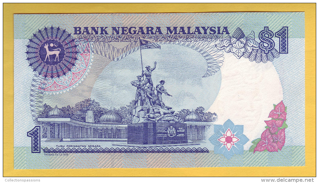 MALAISIE - Billet De 1 Ringgit. 1989. Pick: 27b. NEUF - Malasia