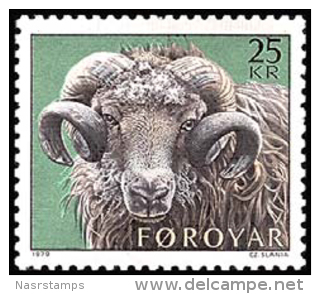 Faroe Islands - Foroyar - 1979 ( Ram ) - MNH (**) - Faroe Islands