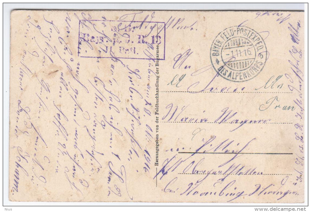 Belarus Brest-Litowsk Russia Germany Die "G" Strasse 1916 - Bielorussia