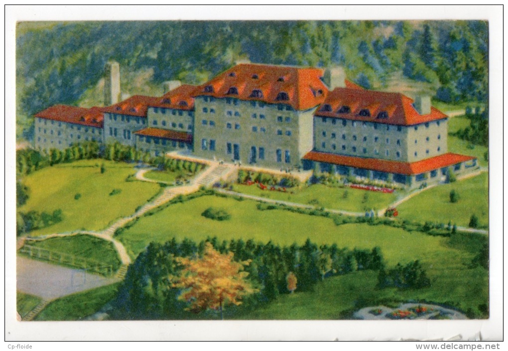 ÉTATS-UNIS . UNITED STATES .ASHEVILLE . GROVE PARK INN, ASHEVILLE, N. C. . 44 " IN THE LAND OF THE SKY " - Réf. N°4031 - - Asheville